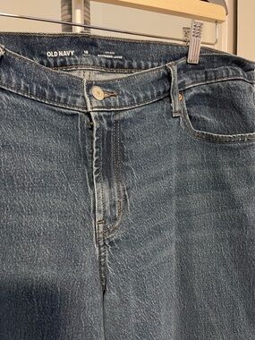 Old Navy Medium Blue Boyfriend Loose Jeans